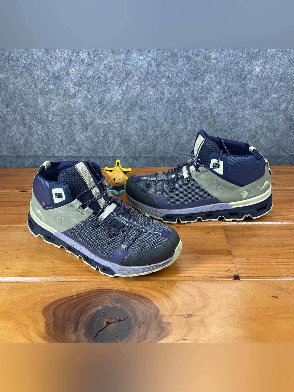 On Running Cloudtrax Womens Size 9 Reseda Lavender Mid Hiking Shoes 53.99053